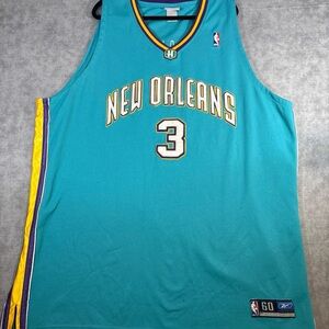 Chris Paul #3 New Orleans Hornets NBA Basketball Jersey Reebok Size 60 Used